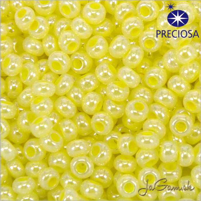 Rokajl Preciosa 10/0 Žltá č.37186-25g (PR10005)